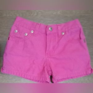 Arizona Toddler Girl Pink Denim Shorts Size 4 Regular